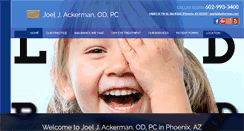 Desktop Screenshot of drjoelackerman.com